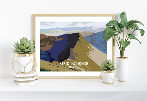 Striding Edge - Helvellyn - 11X14” Premium Art Print