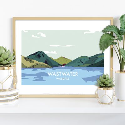 Wastwater - Wasdale - 11 x 14" stampa d'arte premium