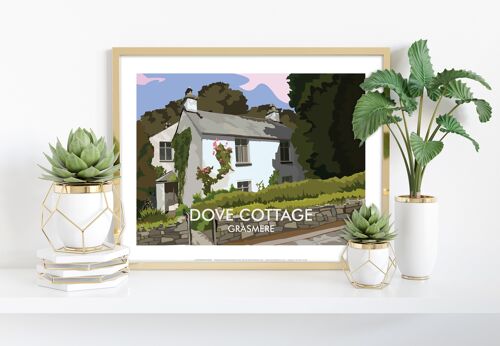 Dove Cottage - Grasmere - 11X14” Premium Art Print