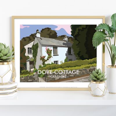 Dove Cottage – Grasmere – Premium-Kunstdruck, 27,9 x 35,6 cm