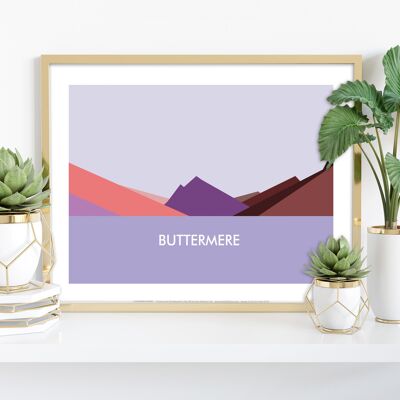 Buttermere - Distrito de los Lagos - 11X14" Premium Art Print
