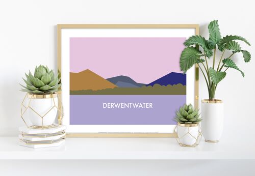 Derwentwater - Lake District - 11X14” Premium Art Print