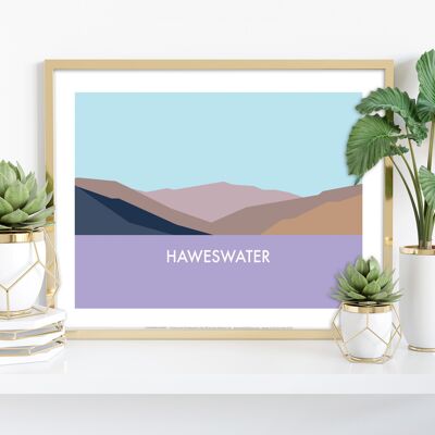 Haweswater - Impression artistique de qualité supérieure 11 x 14 po