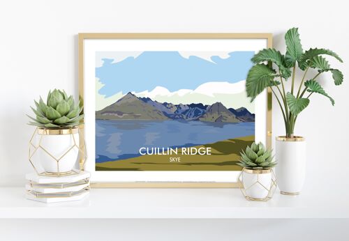 Cuillin Ridge - Skye - 11X14” Premium Art Print