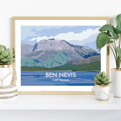 Ben Nevis - Fort William - Stampa d'arte premium 11 x 14".