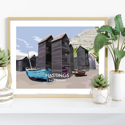 Hastings - East Sussex - 11X14” Premium Art Print