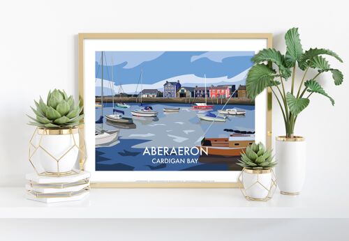 Aberaeron - Cardigan Bay - 11X14” Premium Art Print