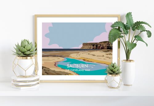 Saltburn - The Cleveland Way - 11X14” Premium Art Print