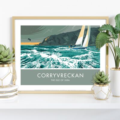 Corryvreckan By Artist Stephen Millership - Art Print