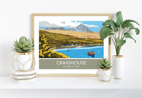 Craighhouse By Artist Stephen Millership - 11X14” Art Print