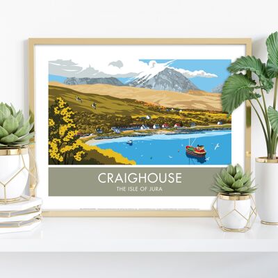 Craighhouse von Künstler Stephen Millership – 11 x 14 Zoll Kunstdruck
