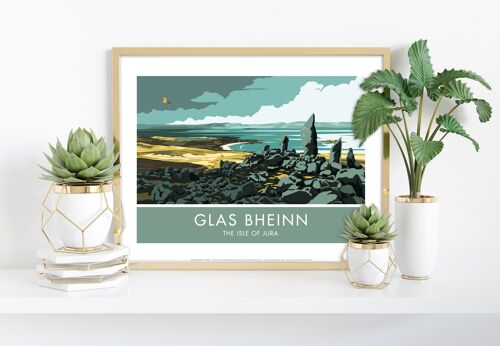 Glas Bheinn By Artist Stephen Millership - 11X14” Art Print