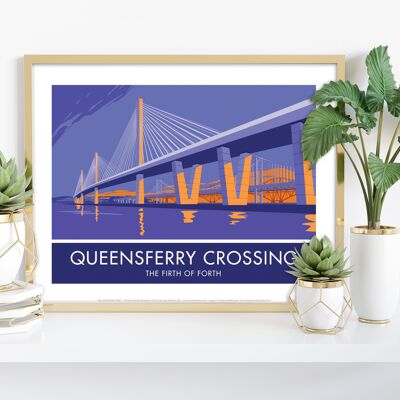 Queensferry Crossing By Stephen Millership Art Print