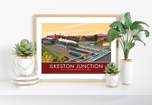 Ilkeston Junction By Artist Stephen Millership - Art Print