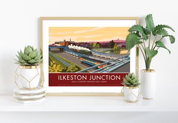 Ilkeston Junction par l'artiste Stephen Millership - Impression artistique