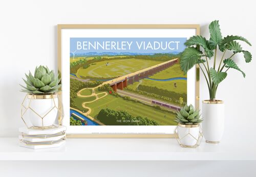 Bennerley Viaduct, The Iron Giant - Art Print