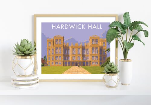 Hardwick Hall, Debyshire By Stephen Millership Art Print