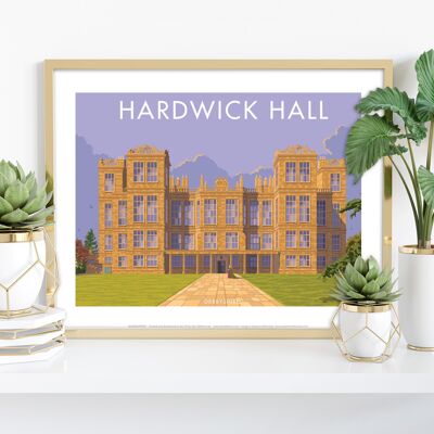 Hardwick Hall, Debyshire di Stephen Millership Art Print