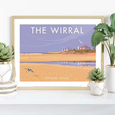 The Wirral, Hoylake By Artist Stephen Millership Art Print