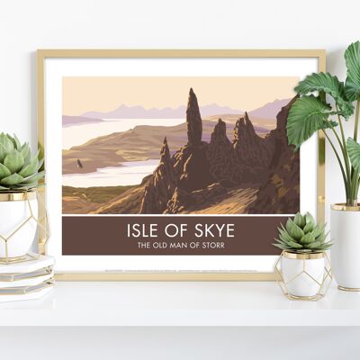 El viejo de Storr, Isla de Skye - Lámina artística