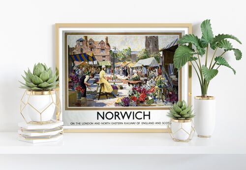 Norwich Market - 11X14” Premium Art Print