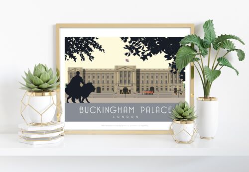 Buckingham Palace - 11X14” Premium Art Print