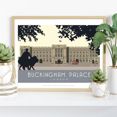Palacio de Buckingham - Impresión de arte premium de 11X14"