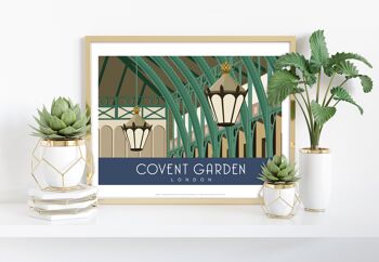 Covent Garden - Impression artistique de qualité supérieure 11 x 14 po