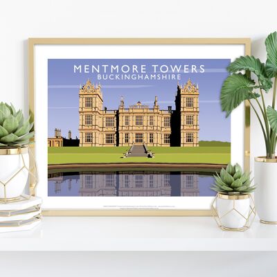 Mentomore Towers, Buckinghamshire -Richard O'Neill Art Print