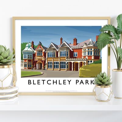 Bletchley Park By Artist Richard O'Neill - 11X14” Art Print