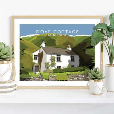 Dove Cottage, Ambleside por el artista Richard O'Neill Lámina artística