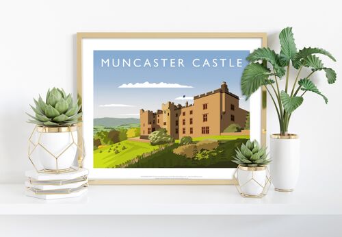 Muncaster Castle, Cumbria - 11X14” Premium Art Print