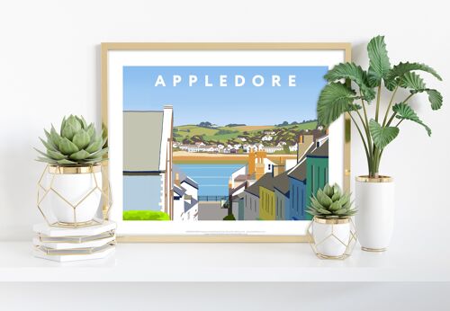 Appledore By Artist Richard O'Neill - Premium Art Print