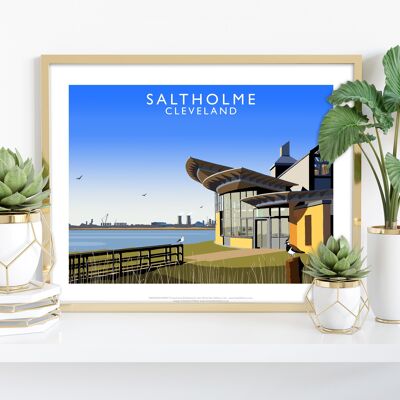 Saltholme, Cleveland vom Künstler Richard O'Neill - Kunstdruck
