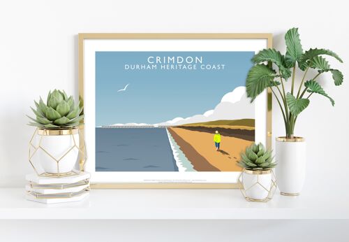 Crimdon, Durham Heritage Coast By Richard O'Neill Art Print