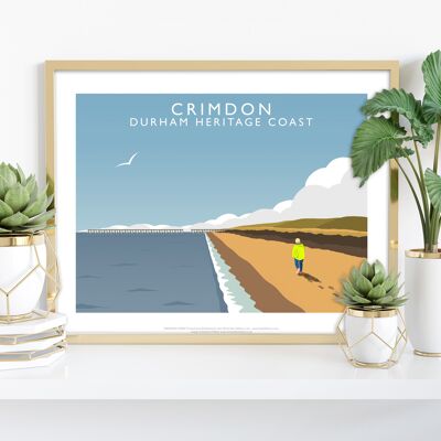 Crimdon, Durham Heritage Coast von Richard O'Neill Kunstdruck
