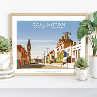 Darlington, comté de Durham par Richard O'Neill Impression artistique