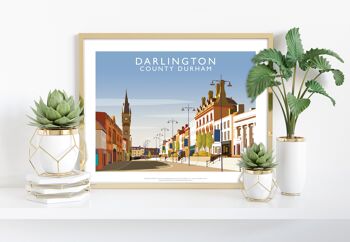 Darlington, comté de Durham par Richard O'Neill Impression artistique