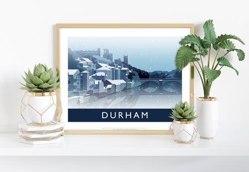 Durham By Artist Richard O'Neill - 11X14” Premium Art Print