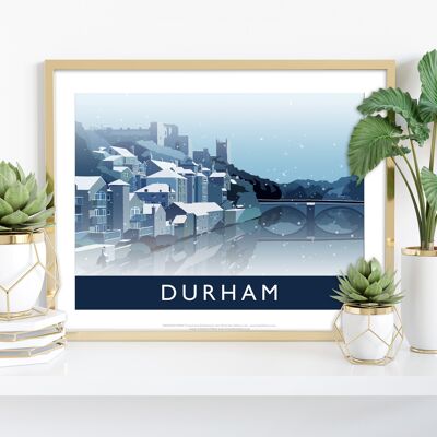 Durham vom Künstler Richard O'Neill – Premium-Kunstdruck, 27,9 x 35,6 cm
