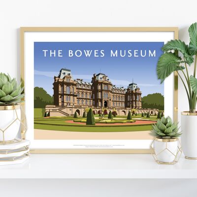 El Museo Bowes, Barnard Castle, Durham - 11X14" Lámina artística