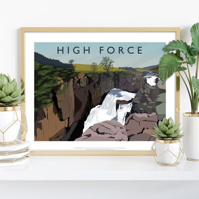 High Force von Künstler Richard O'Neill – Premium-Kunstdruck