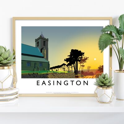 Easington By Artist Richard O'Neill - Premium Art Print