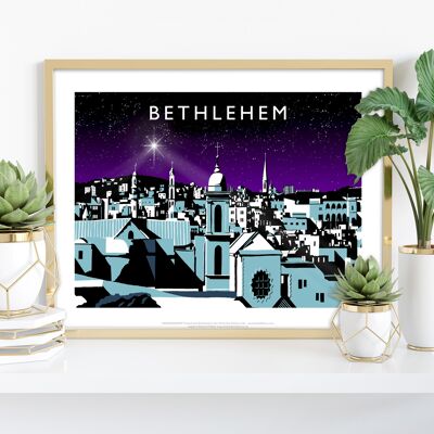 Bethlehem vom Künstler Richard O'Neill – Premium-Kunstdruck