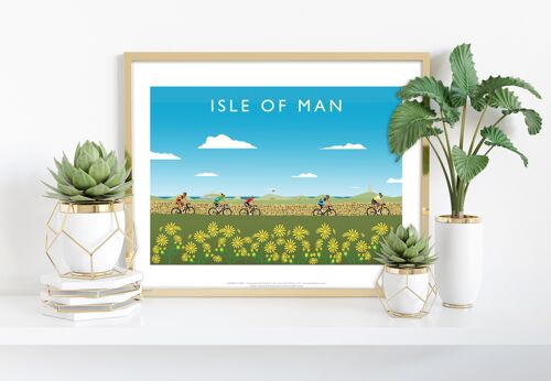 Isle Of Man By Artist Richard O'Neill - Premium Art Print