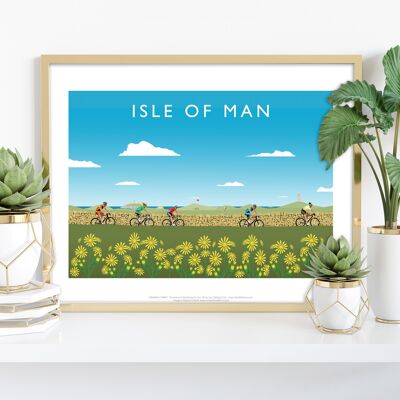 Isle of Man vom Künstler Richard O'Neill – Premium-Kunstdruck