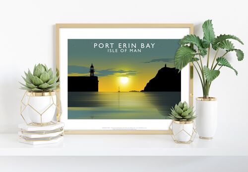 Port Erin Bay, Isle Of Man By Richard O'Neill Art Print