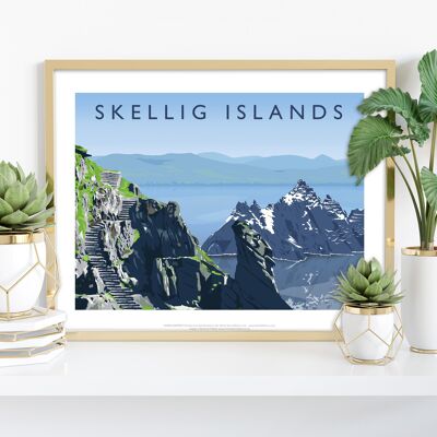 Skelling Islands von Künstler Richard O'Neill - Kunstdruck