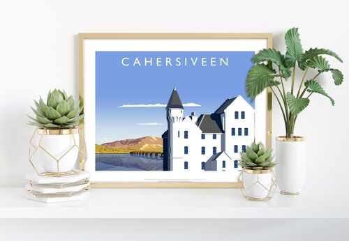 Cahersiveen By Artist Richard O'Neill - Premium Art Print