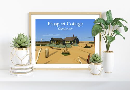Prospect Cottage, Dungeness By Richard O'Neill Art Print